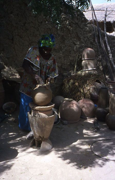 façonnage à hauteur de potière