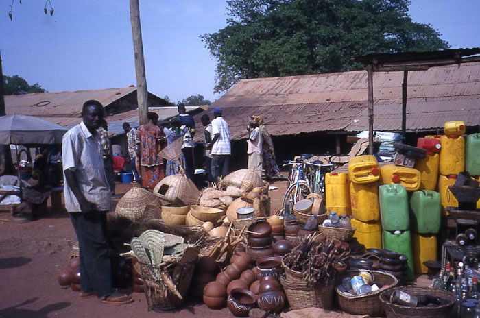 étal de marché