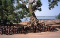 étal de marché à Ségou